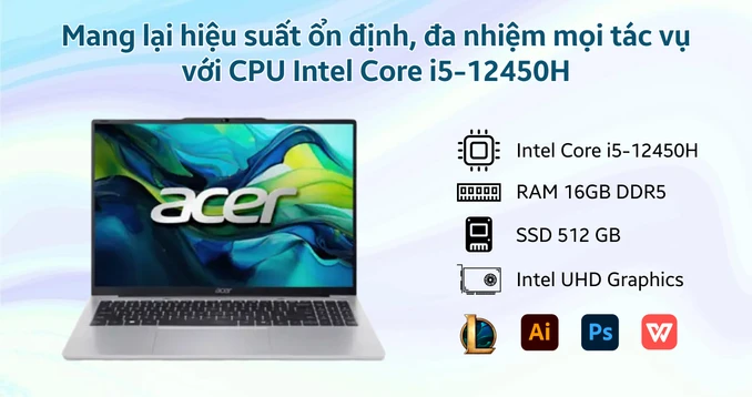 Laptop Acer Aspire Lite 15 AL15-71P-517D Laptop Acer Aspire Lite 15 AL15-71P-517D - 2