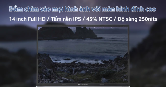 Laptop ASUS Vivobook 14 X1404VA-EB509W | Giá rẻ, trả góp 0%