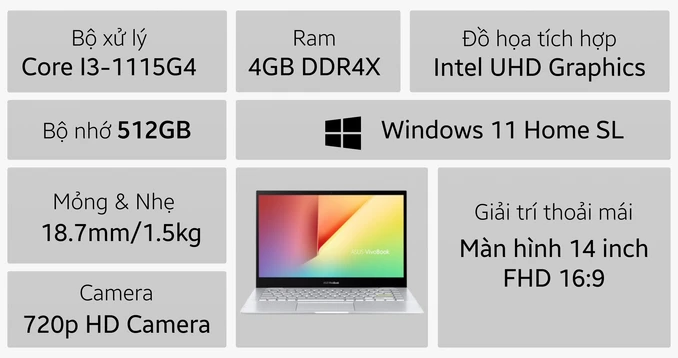 Laptop Asus Vivobook Flip 14 TP470EA EC346W