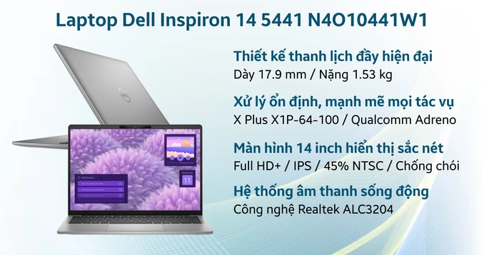 Laptop Dell Inspiron 14 5441 N4O10441W1