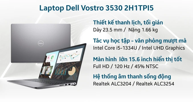 Laptop Dell Vostro 3530 2H1TPI5
