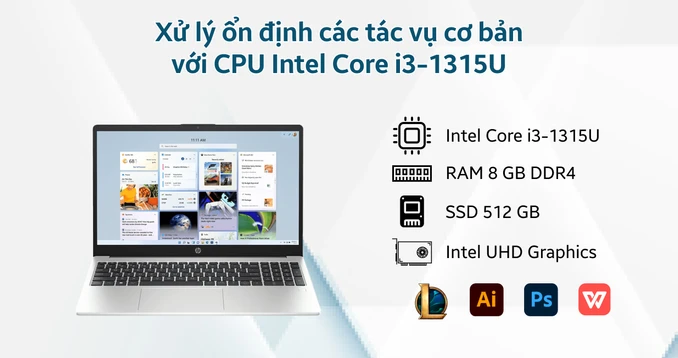 Laptop HP 250 G10 B73TQAT - 2