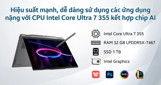 Laptop Lenovo Yoga 7 2-in-1 14IPH11 83TC002JVN - 2