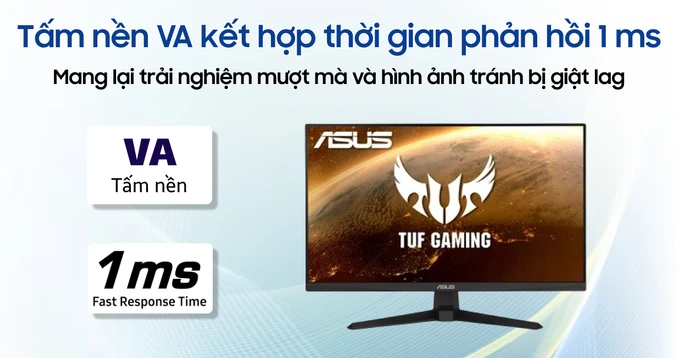 Màn hình Asus TUF Gaming VG247Q1A 24 inch | Giá rẻ, trả góp 0%