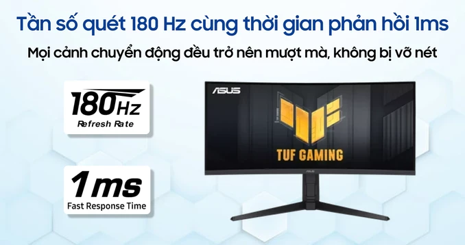 Màn hình cong Gaming ASUS TUF VG34VQL3A 34 inch - 2