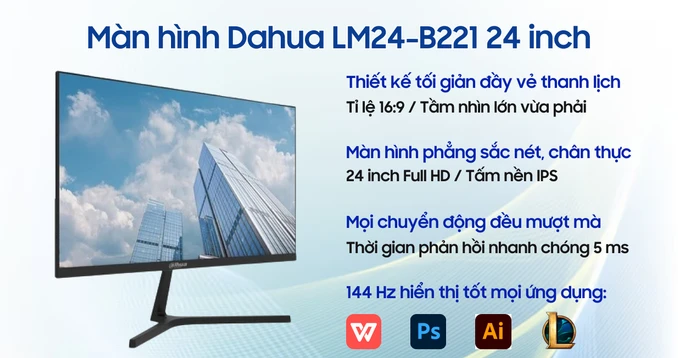 Màn hình Dahua LM24-B221 24 inch