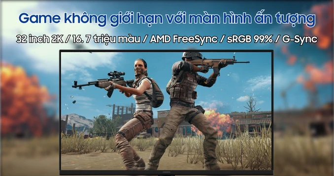 Màn hình Gaming Samsung Odyssey G5 G50F LS32FG502EEXXV 32 inch - 3