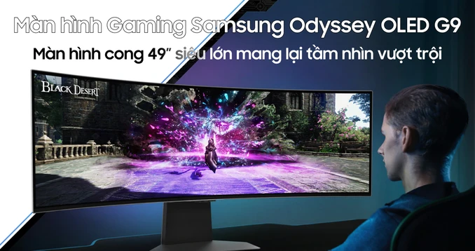 Màn hình Gaming Samsung Odyssey OLED G9 LS49CG954SEXXV 49 inch