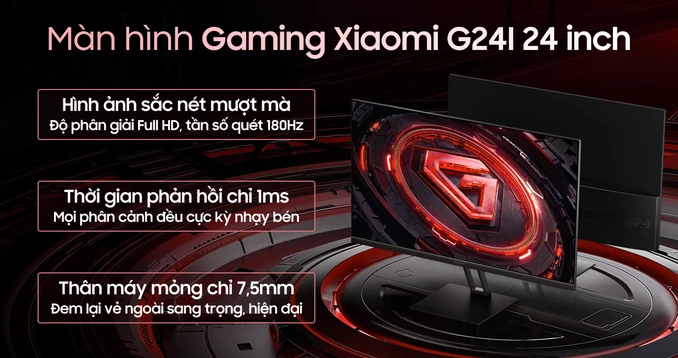 Màn hình Gaming Xiaomi G24I 24 inch
