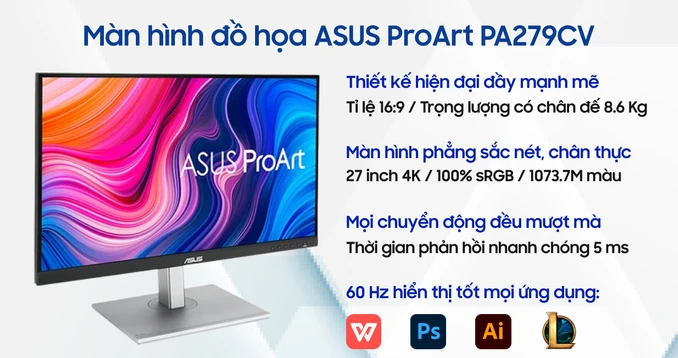 Màn hình đồ họa ASUS ProArt PA279CV - 1