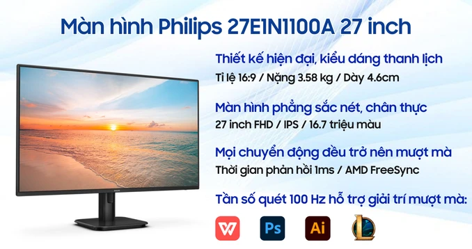 Màn hình Philips 27E1N1100A 27 inch
