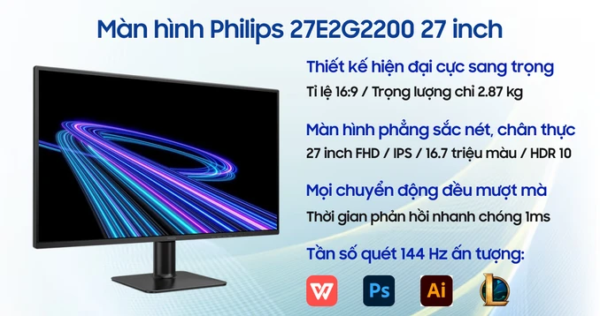 Màn hình Philips 27E2G2200 27 inch