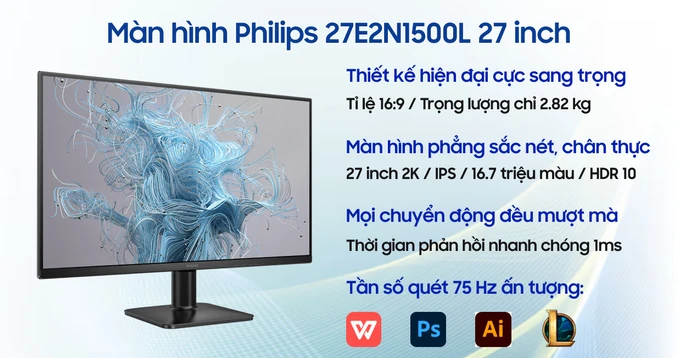 Màn hình Philips 27E2N1500L 27 inch