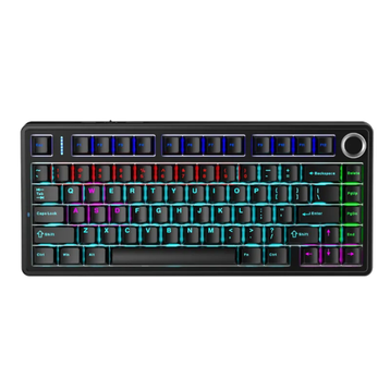 Bàn phím cơ có dây AULA F75 đen - 1