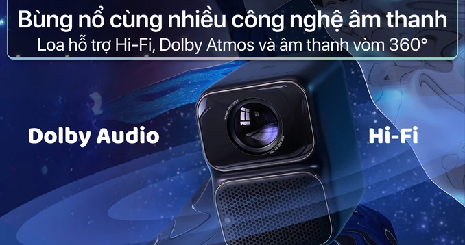 Máy chiếu mini Wanbo TT Full HD 1080p - 10