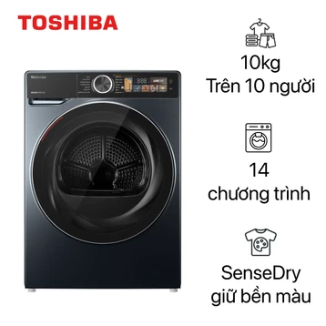 Máy sấy Toshiba bơm nhiệt 10kg 2025 (TD-T25BS110HWV(MG))