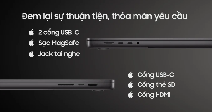Macbook Pro 14 M3 Pro 36GB - 1TB sạc 96W chính hãng Macbook Pro 14 M3 Pro 36GB - 1TB sạc 96W chính hãng