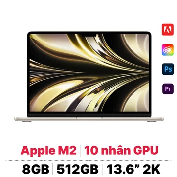 Macbook Air M2 (2024) 512GB | Chính hãng Apple Việt Nam - Giá rẻ