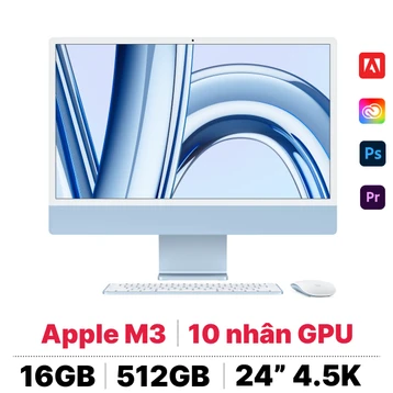 iMac M3 24 inch 16GB 512GB | Giá rẻ, trả góp 0%