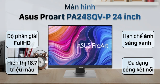 Màn hình Asus Proart PA248QV-P 24 inch