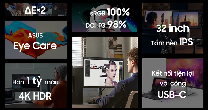 Màn hình đồ họa ASUS ProArt PA329CRV 32 inch
