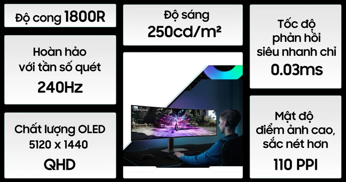Màn hình Samsung Odyssey OLED G9 LS49CG934 49 inch