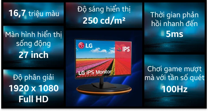 Màn hình LG 27MS500-B 27 inch