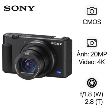Máy ảnh Sony ZV-1 Sẵn hàng, giá tốt, giao ngay, góp 0%