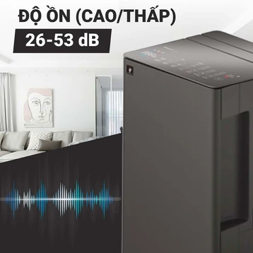 Máy hút ẩm và lọc không khí Sharp DW-T30FV-H 30L - 3