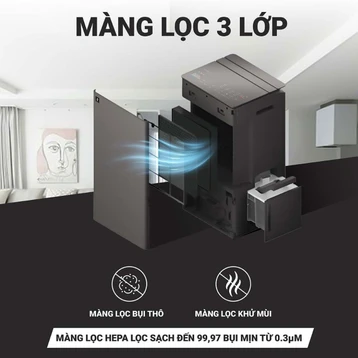 Máy hút ẩm và lọc không khí Sharp DW-T30FV-H 30L - 2