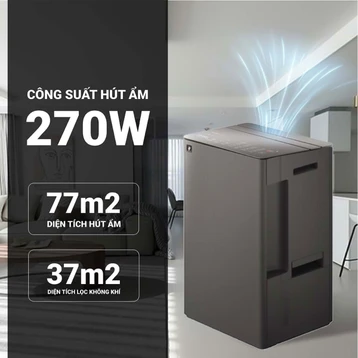 Máy hút ẩm và lọc không khí Sharp DW-T30FV-H 30L - 4