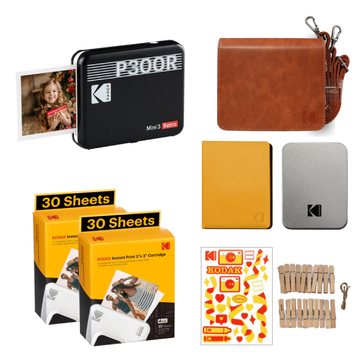 Máy in ảnh Kodak Mini 3 P300R - Combo phụ kiện