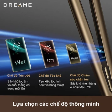 Máy sấy và duỗi tóc 2 in 1 Dreame Aero Straight | Giá rẻ