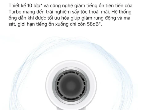 Máy sấy tóc tốc độ cao Mova Turbo