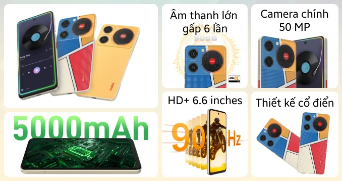 Nubia Music NFC 4GB 128GB (Bản đặc biệt)