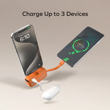 Pin dự phòng mini Momax 1-Power 5000mAh kèm đầu nối USB-C IP130 - 9