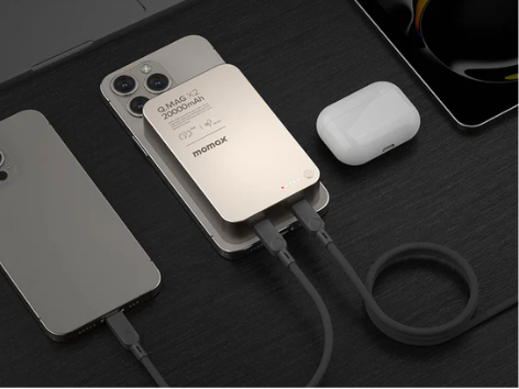 Pin dự phòng Momax MagSafe Q.MAG X2 Gen 2 20.000mAh 35W