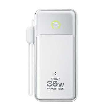 Pin dự phòng MoveSpeed 20000mAh 35W có màn LCD tích hợp cáp USB-C MSP20 Pin dự phòng MoveSpeed 20000mAh 35W có màn LCD tích hợp cáp USB-C MSP20 - 2