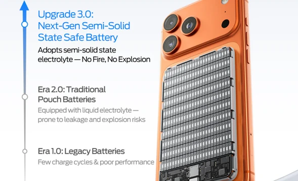 Pin dự phòng Movespeed Magnetic Semi-Solid 10000mAh 22.5W MSP08 - 6