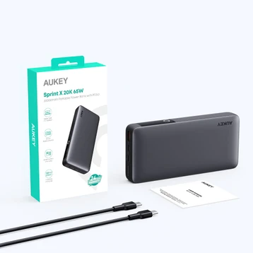 Pin dự phòng Aukey Sprint X 20000mAh sạc nhanh 65W & USB-C PD 3.0 (PB-Y43) - 2