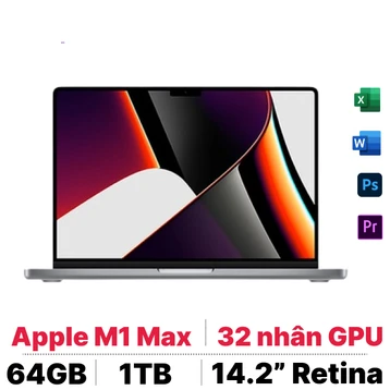2024最新のスタイル 64GB Max M1 14 Pro MacBook 寝転がら AppleCare+ 1TB ノートパソコン