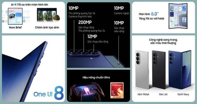 Samsung Galaxy Z Fold7 12GB 512GB