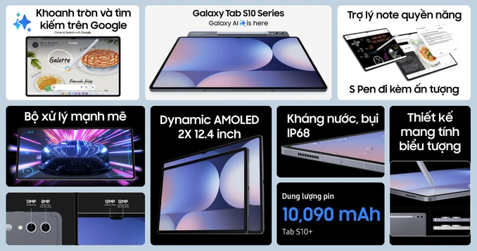 Samsung Galaxy Tab S10 Plus Wifi 12GB 256GB