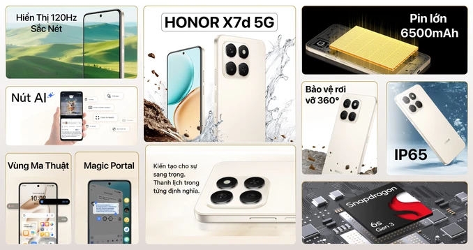 HONOR X7d 5G 8GB 256GB - 1