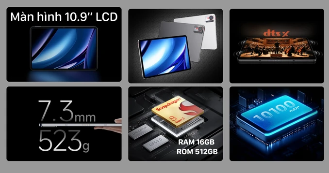 Nubia Pad Pro 16GB 512GB