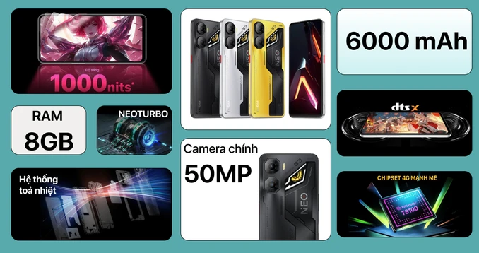 Nubia Neo 3 4G 8GB 128GB