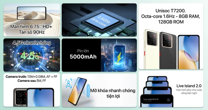 Điện thoại Nubia A56 4GB 128GB