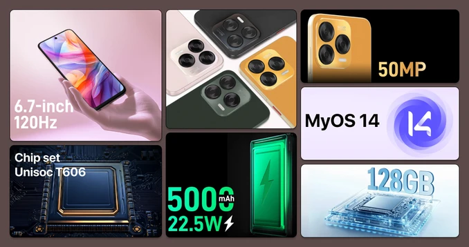 Nubia V70 Design 8GB 128GB