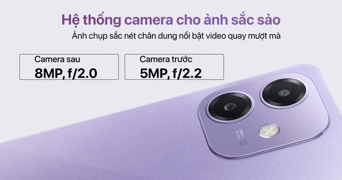 OPPO A5i 6GB 128GB | Giá rẻ, hỗ trợ trả góp 0%