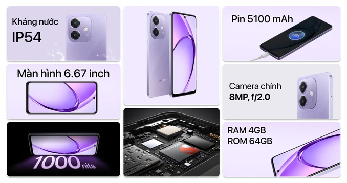 OPPO A5i 4GB 64GB - 1